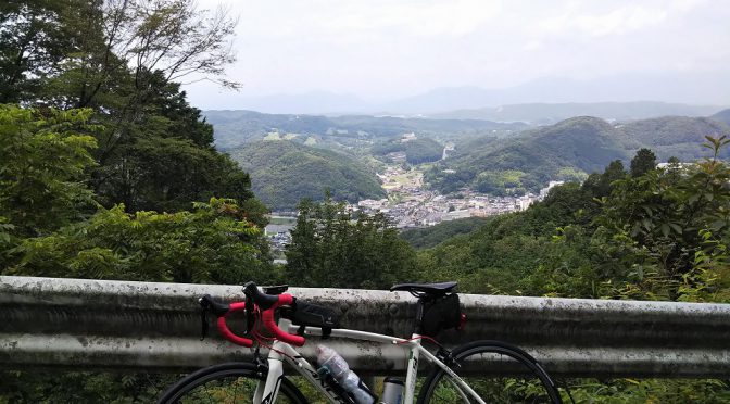 湯郷 大山展望台と林野神社  117.78km