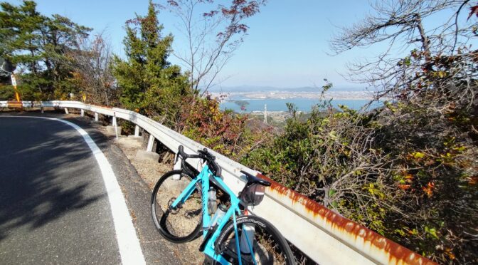 宇野でうどん 122km